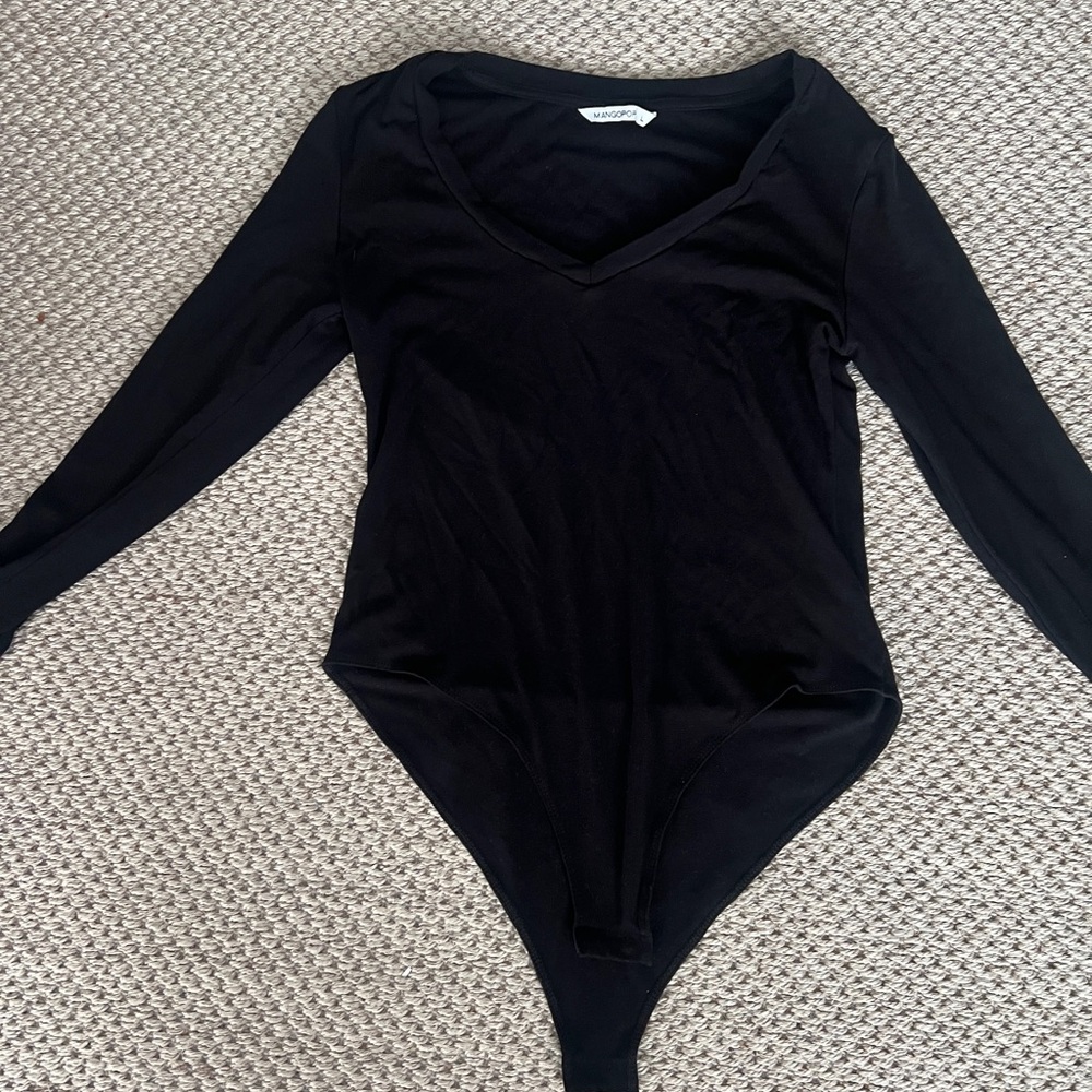 Mangopop round neck bodysuit